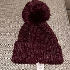 BCBGeneration winter, color Wineberry, hat. Size OS. Brand New with tags